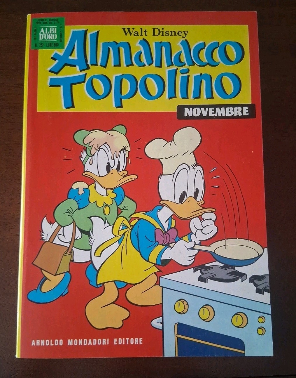 "ALMANACCO TOPOLINO" N. 251 (NOVEMBRE 1977)