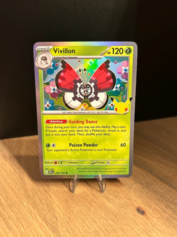 Vivillon holo 30th celebrations Engels