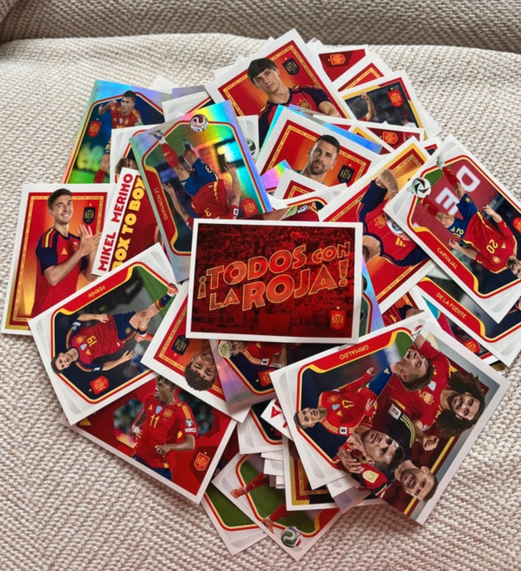 Cromos sueltos panini Carrefour España