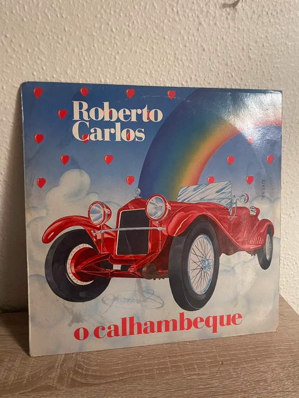 Disco Vinil Roberto Carlos – O Calhambeque (Edição CBS Portugal, 1984)