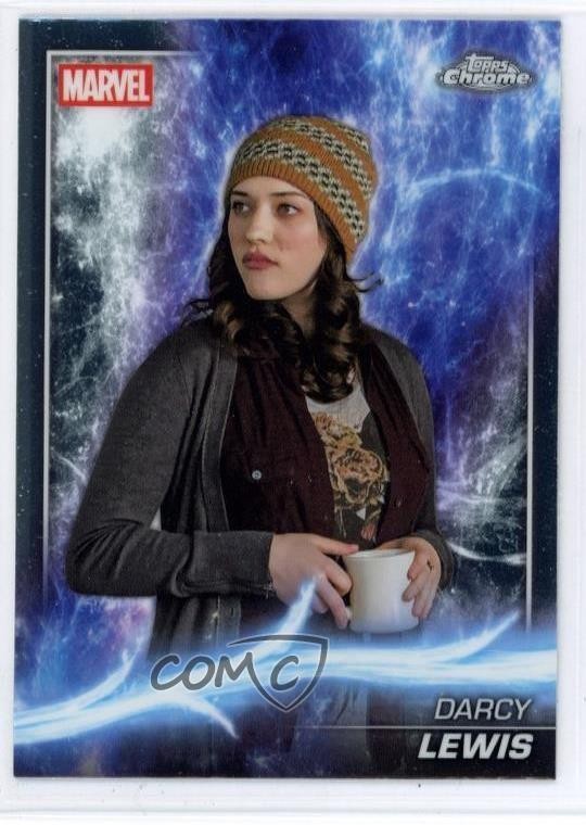 2025 Topps Chrome Marvel Studios Darcy Lewis #16 0us8