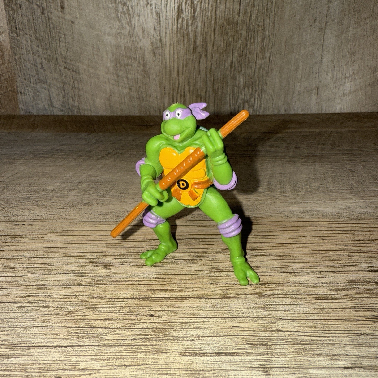 Tartarughe Ninja Mutanti Adolescenti Donatello Verde Viola Plastica Staff 3"