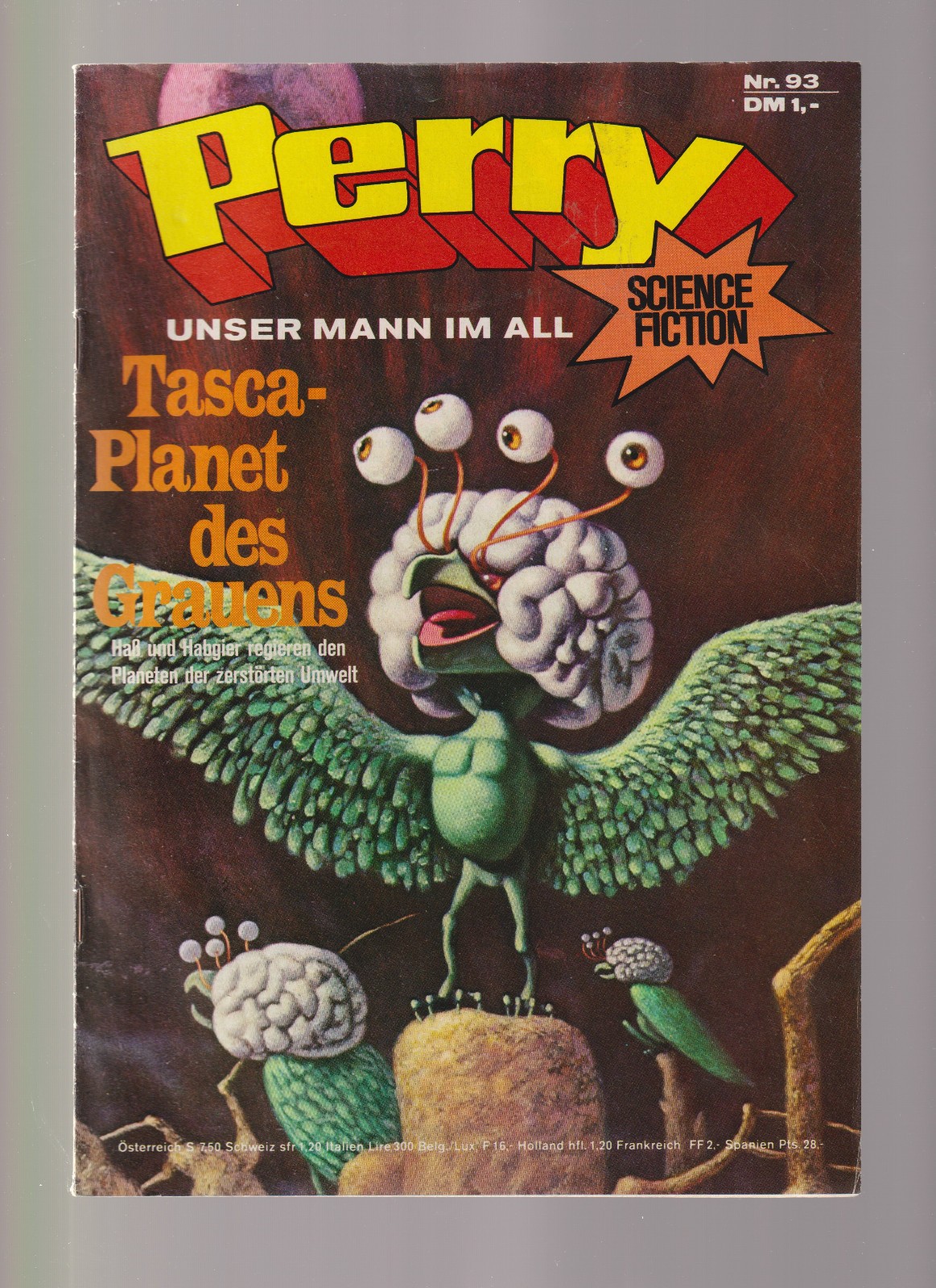 perry nostro uomo nello spazio n.93 moewig editore