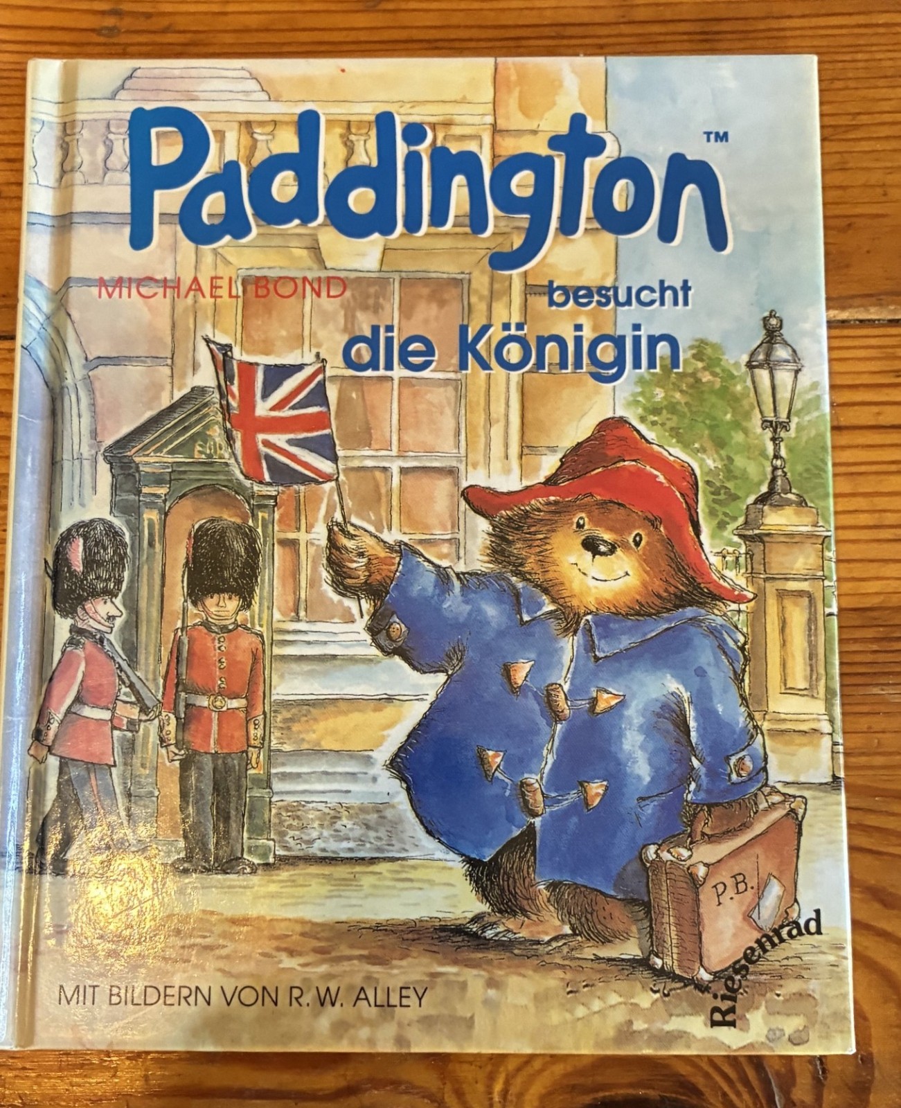PADDINGTON VISITA LA REGINA copertina rigida piccola edizione ‎1999 edizione ruota panoramica