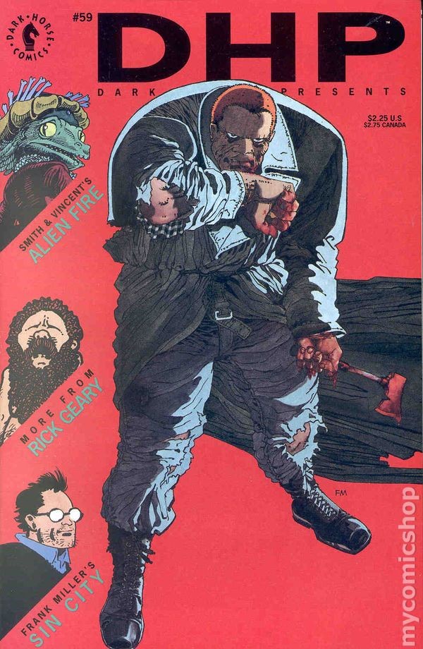 Dark Horse Presents #59 VF 8.0 1992 Immagine Stock