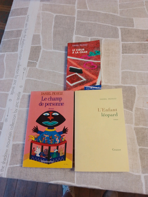 3 livre de Daniel picouly