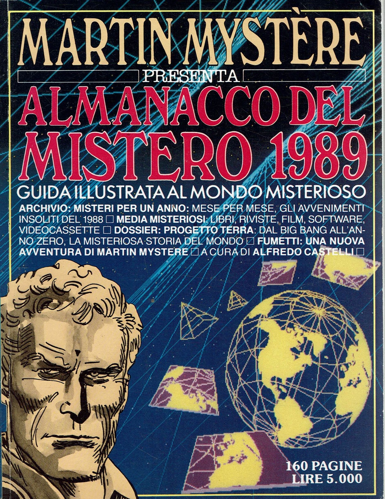 Martin Mystere almanacco mistero 1989 di Castelli ed. Bonelli