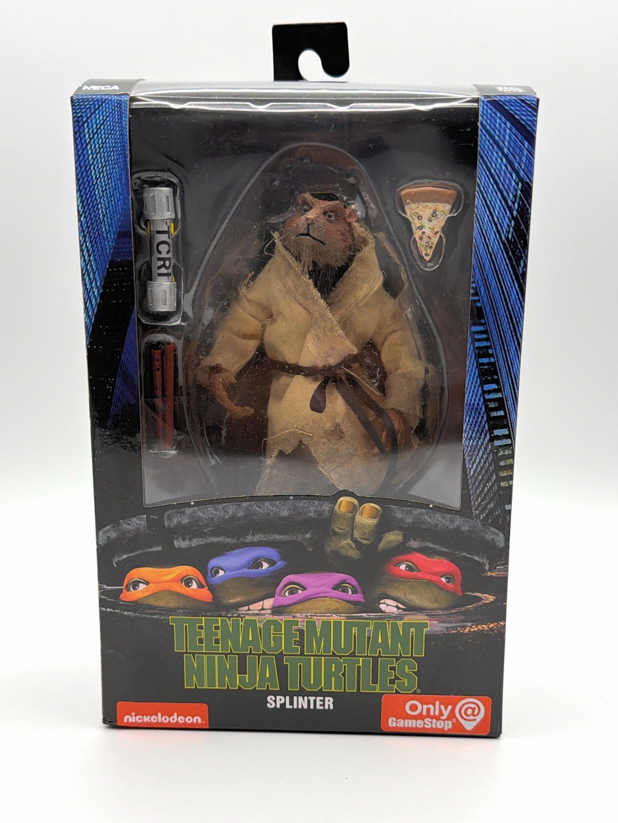 NECA SPLINTER Action Figure - Teenage Mutant Ninja Turtles GAMESTOP