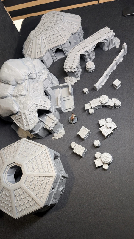Complete Dwarven Terrain Set 28–32mm – Tabletop Scenery