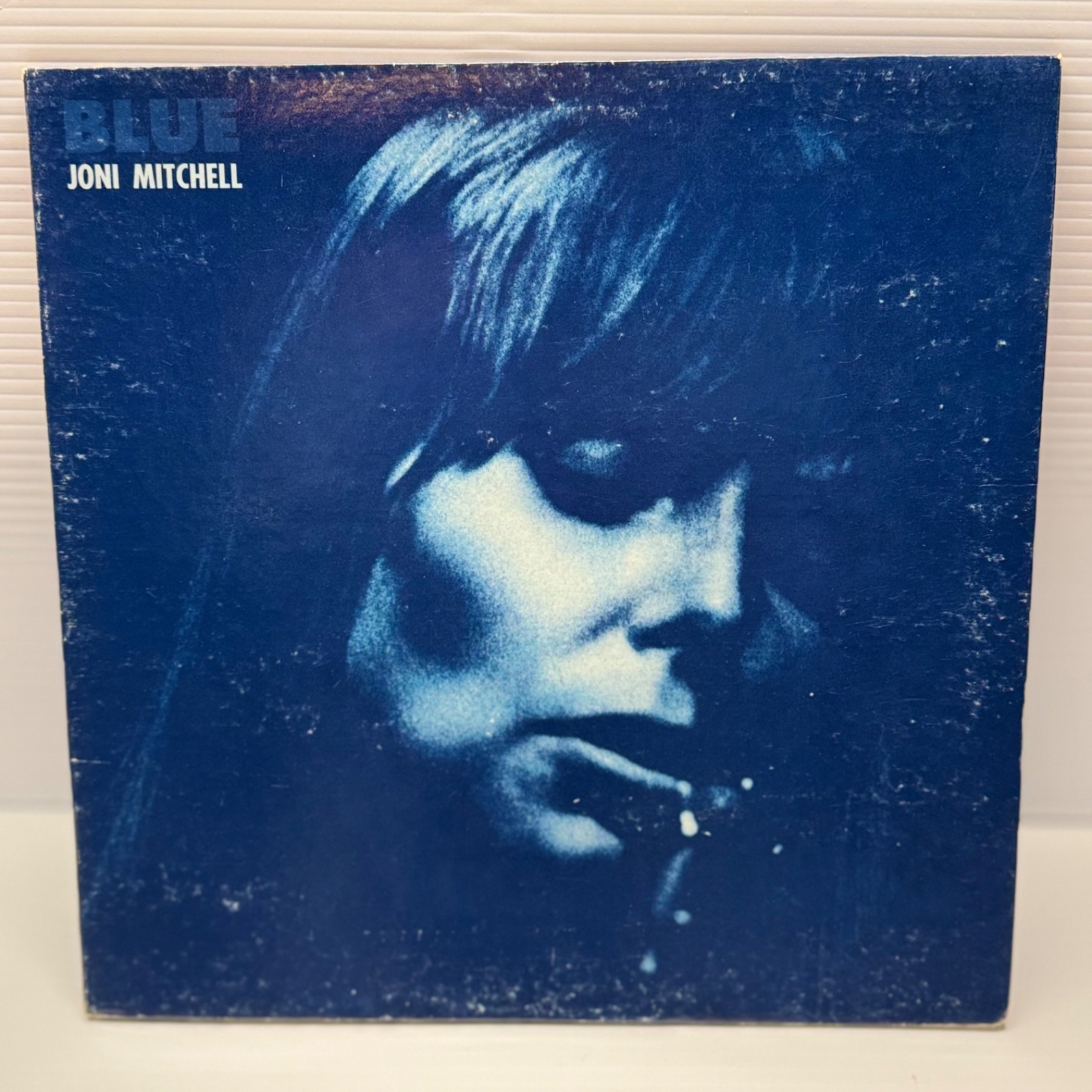 🔥 JONI MITCHELL - BLUE LP VINYL 1976 ULTRASONIC CLEAN REISSUE GATEFOLD