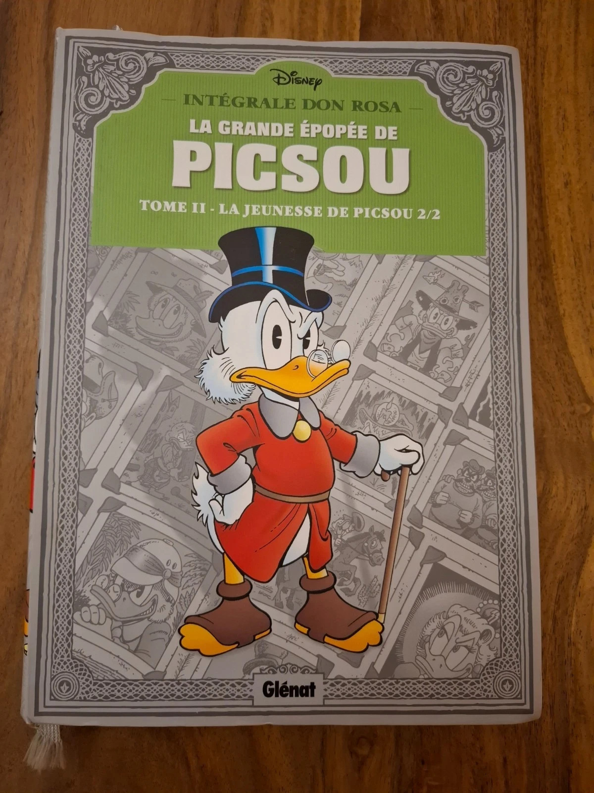 A BD La Grande épopée de Picsou - Tome 2 / DON ROSA / DISNEY / GLENAT / BE