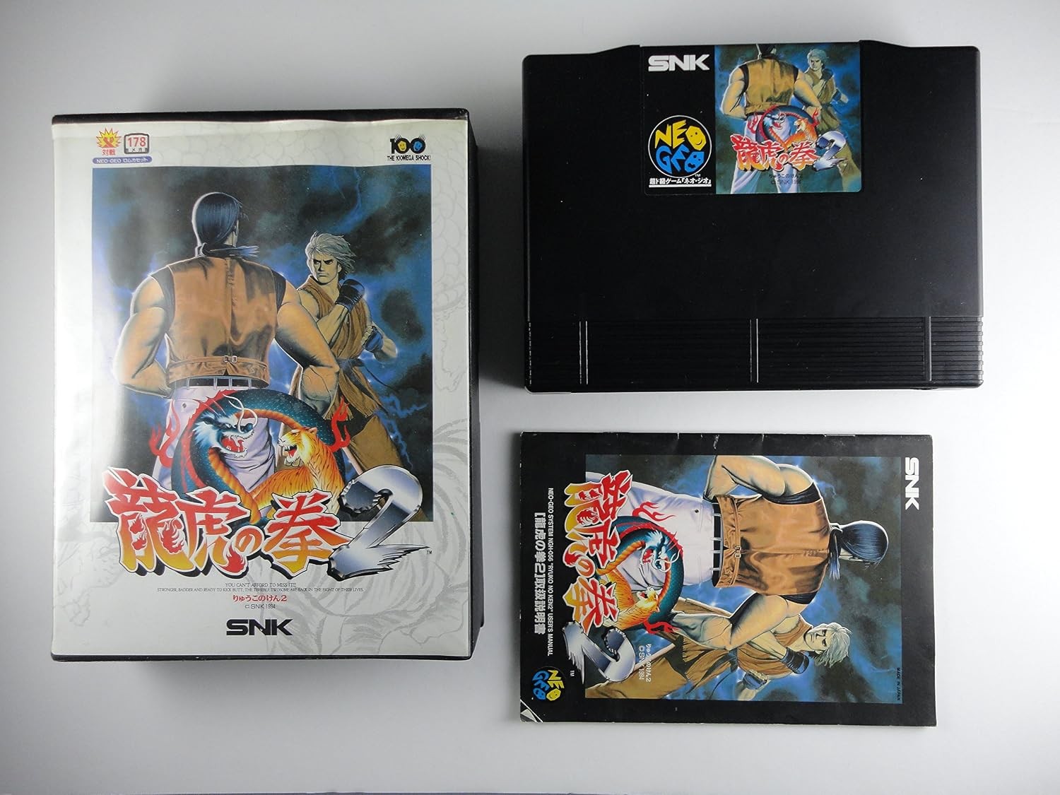 ART OF COMBAT 2 Ryuko Ken Neo Geo AES Neogeo forma libro JP