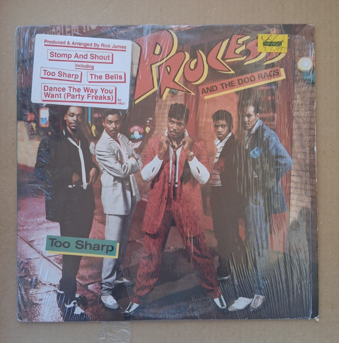 Process And The Doo Rags Too Sharp  Vinyl LP Columbia Shrink Hype