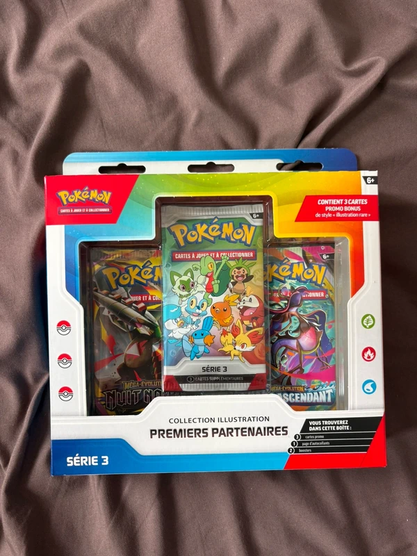Coffret Pokémon premier partenaire série 3
