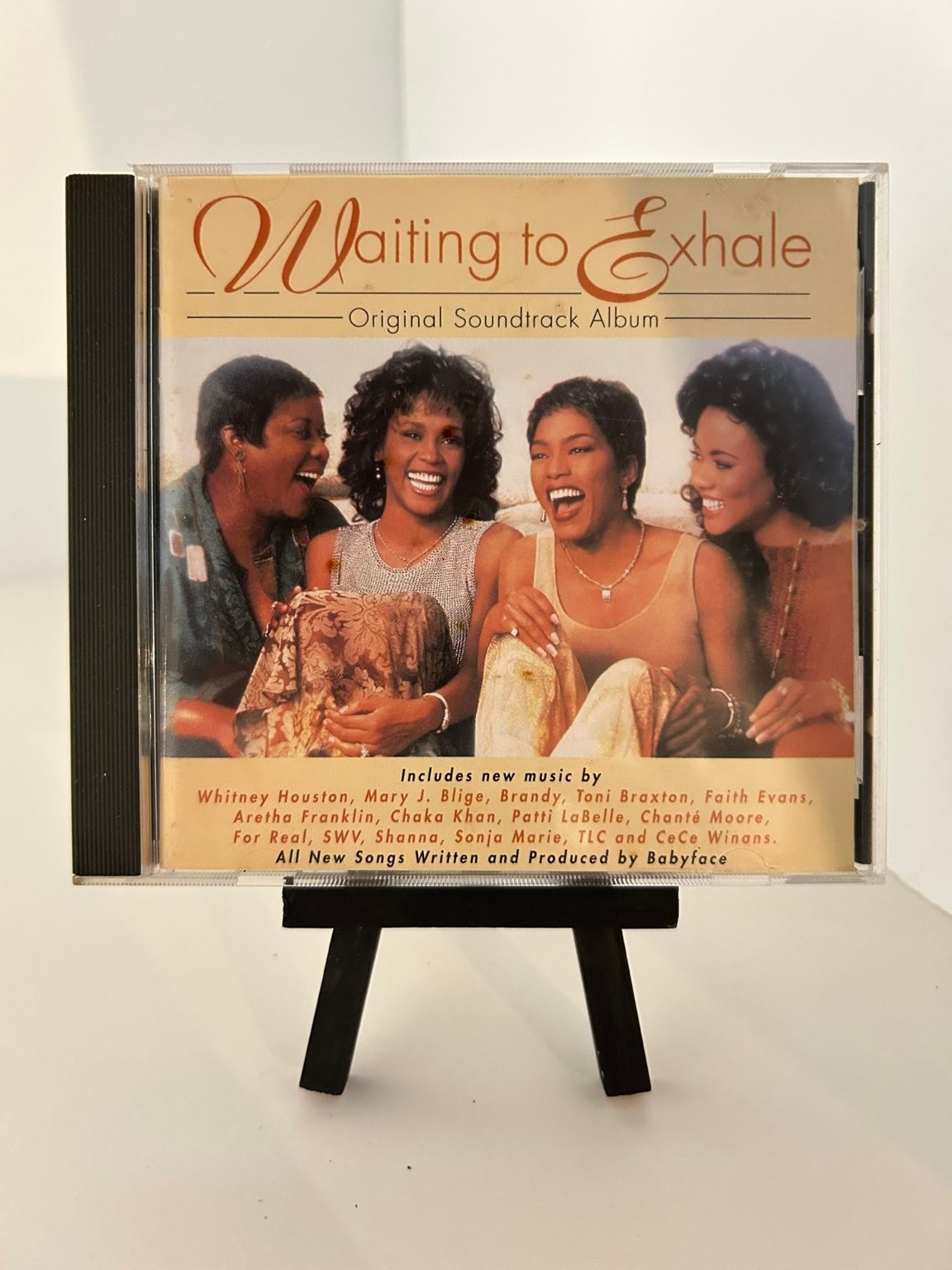 Waiting to Exhale Soundtrack CD 1995 R&B Soul Arista Whitney Houston
