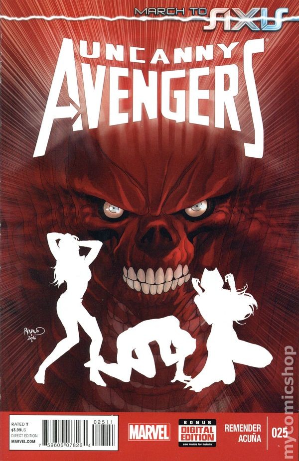 Uncanny Avengers #25A Renaud VG 2014 Stock Image Low Grade