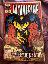 Marvel Comics Wolverine #67 1993 "Valley O' Death!" X-Men colore età moderna