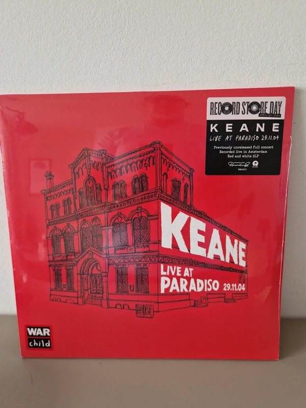 KEANE - Live At Paradiso 2004 - Edition RSD2024 - Ltd.Ed. vinyles rouge et blanc