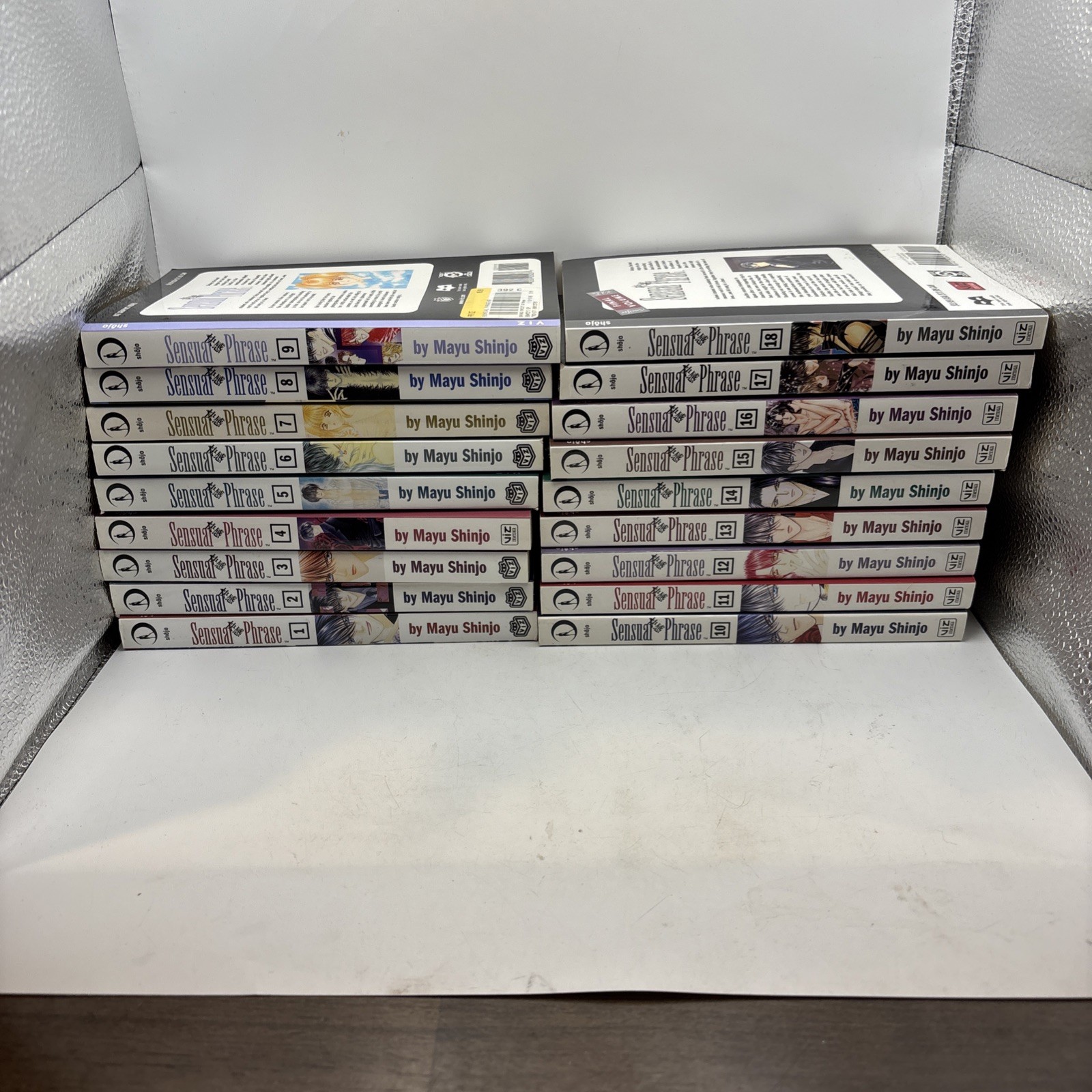 Sensual Phrase Manga Set Completo Vols 1-18 Mayu Shinjo Lotto Inglese