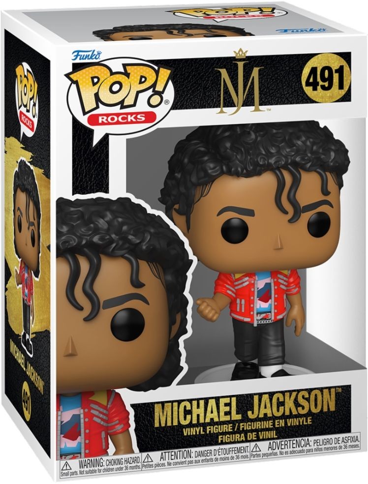 Merchandising Michael Jackson: Funko Pop! Rocks - Beat It (Vinyl Figure 491)