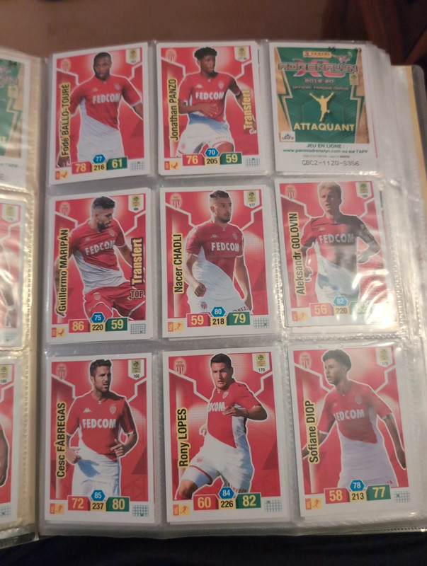 Asm monaco as panini Adrenalyn Ligue 1 19-20 cesc fabregas