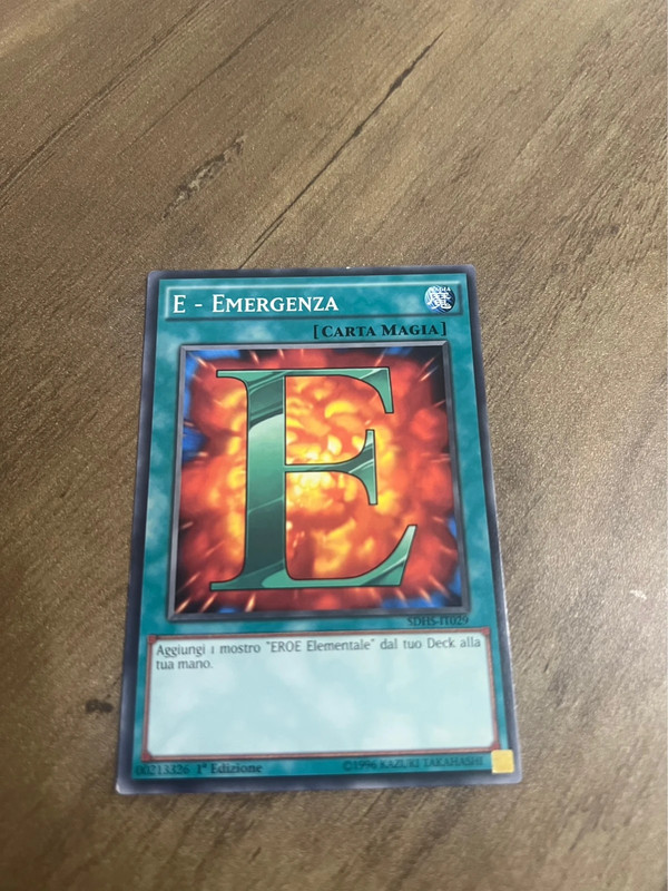 Yu-Gi-Oh! E - Emergenza SDHS-IT029 1ª Edizione ITA