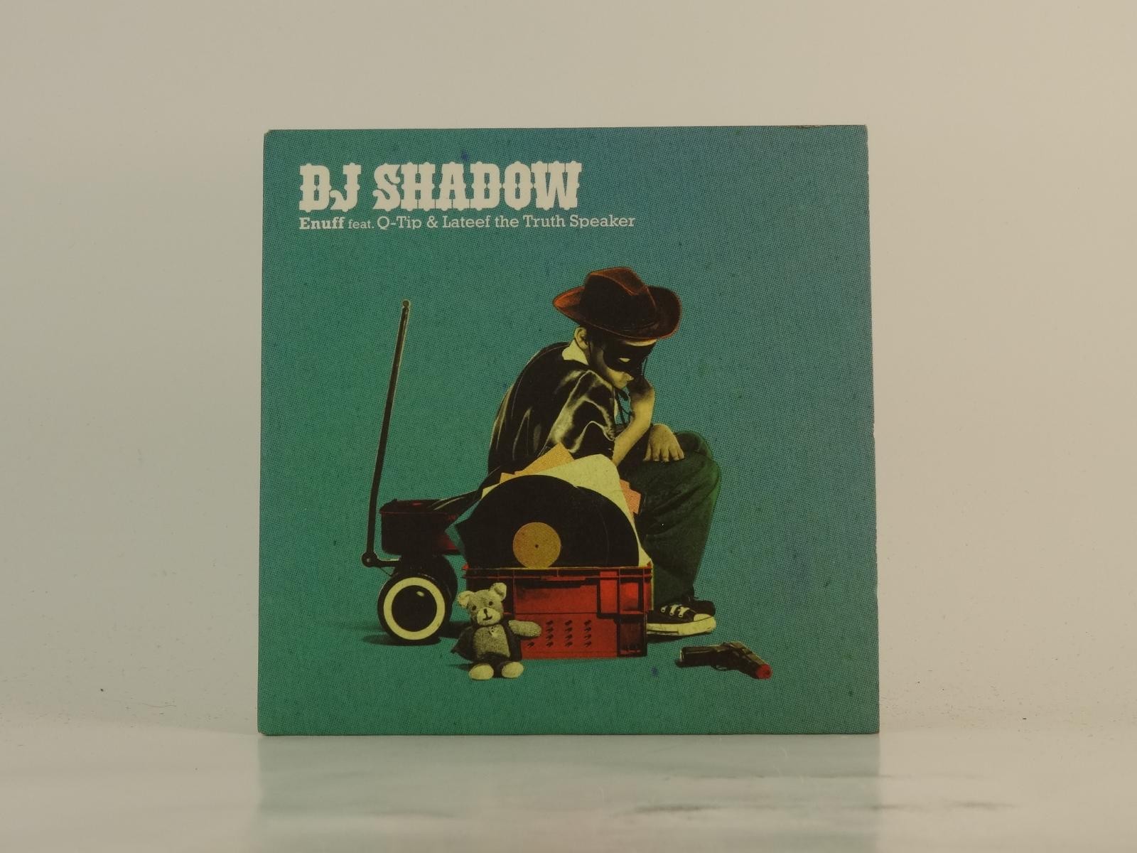 DJ SHADOW ENUFF (E28) 1 Track Promo CD Single including Card Sleeve ISLAND RECOR