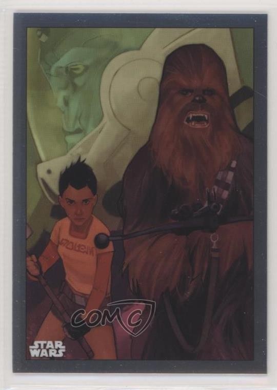 2019 Topps Star Wars Chrome Legacy Marvel Comic Book Covers Chewbacca #MC-14 9z7