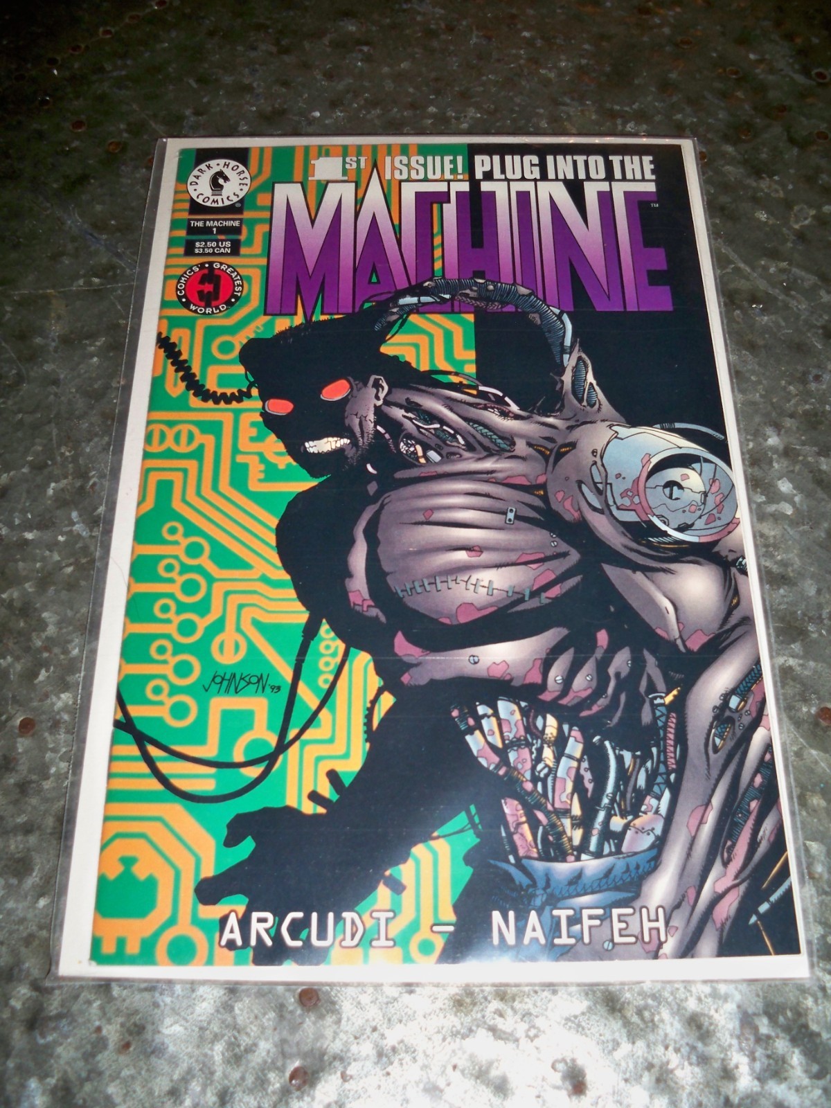 The Machine #1 Dark Horse Comics 1994 imballato e imbarcato alta qualità