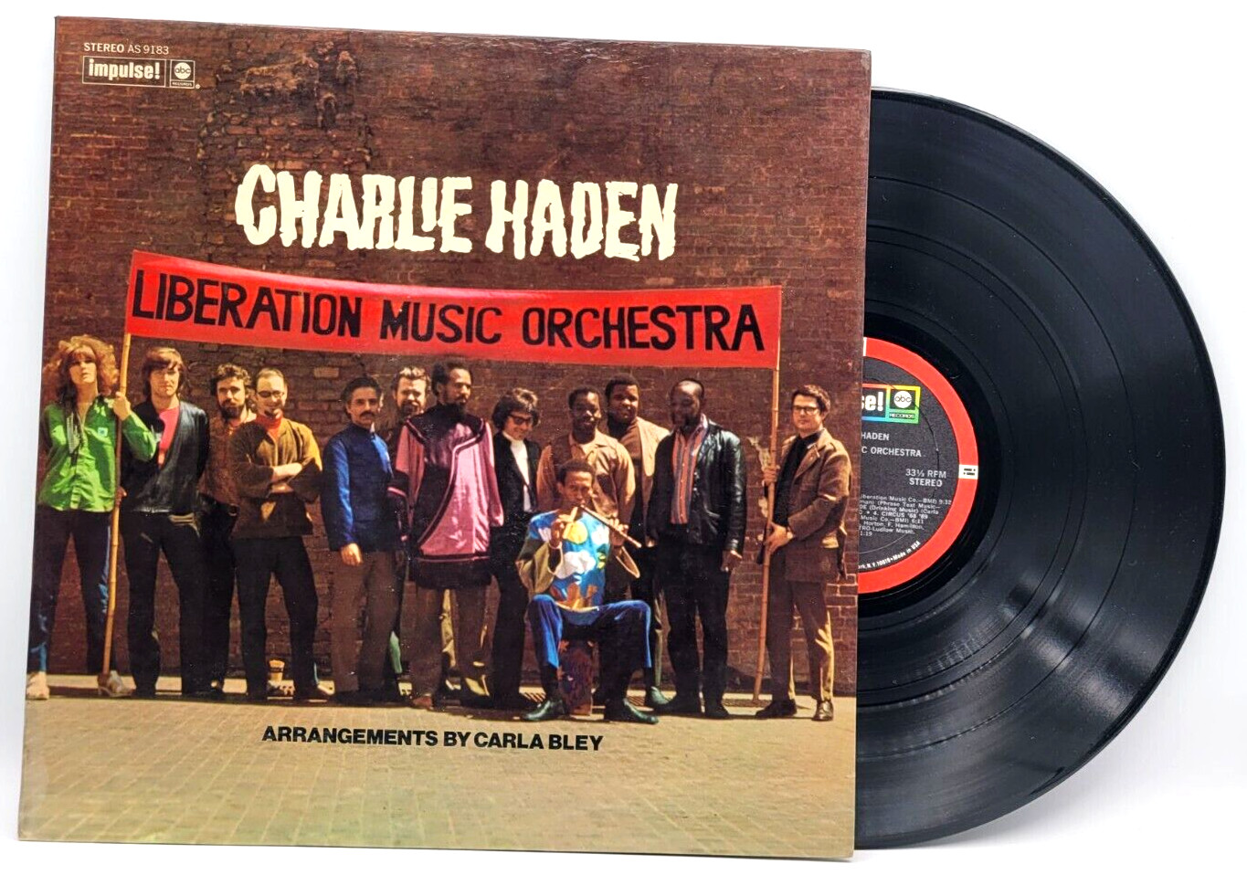 CHARLIE HADEN  - CHARLIE HADEN LIBERATION MUSIC ORCHESTRA - JAZZ LP