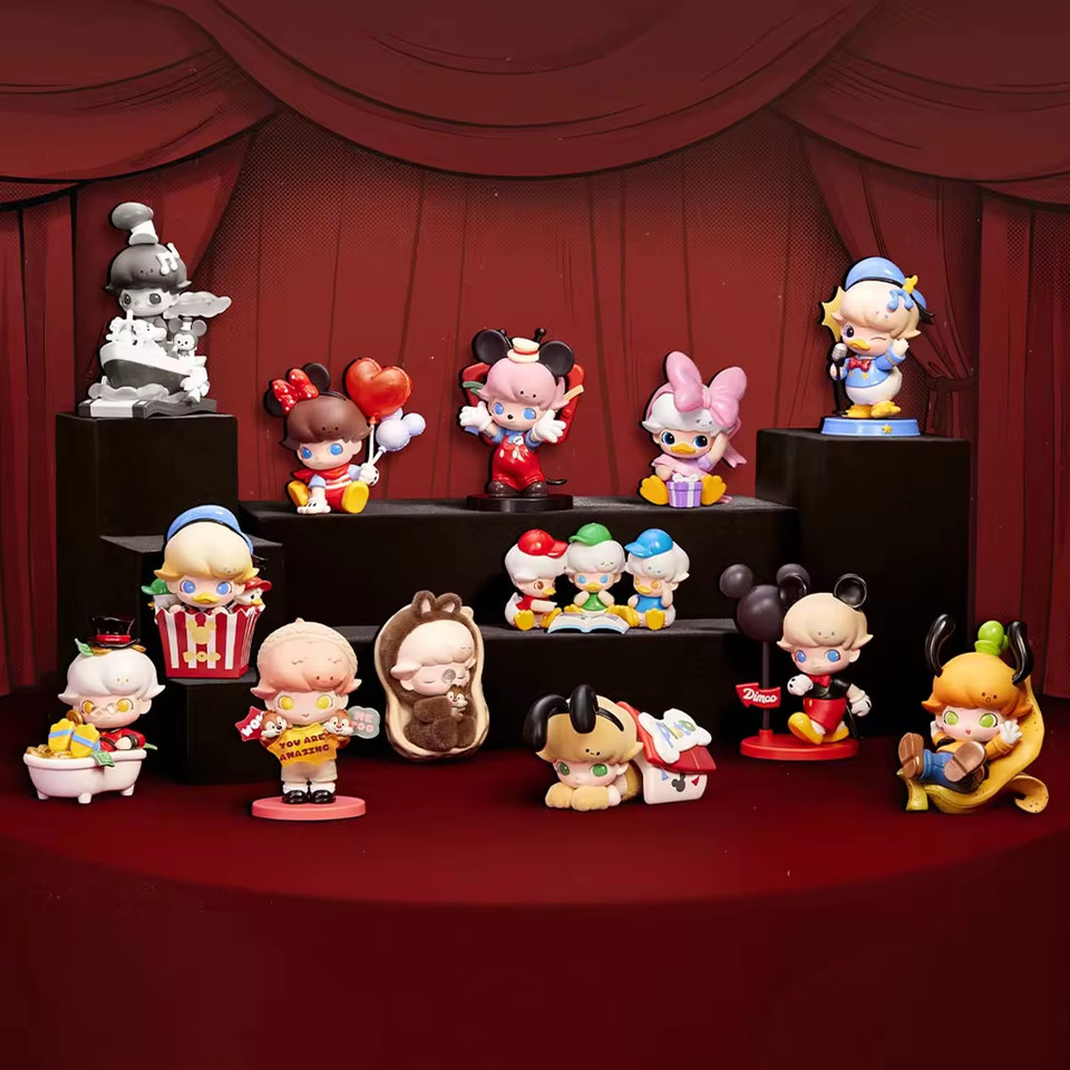Figurine POP MART DIMOO WORLD x serie DISNEY NUOVE CON SCATOLA POP NOW SCATOLA CIECA