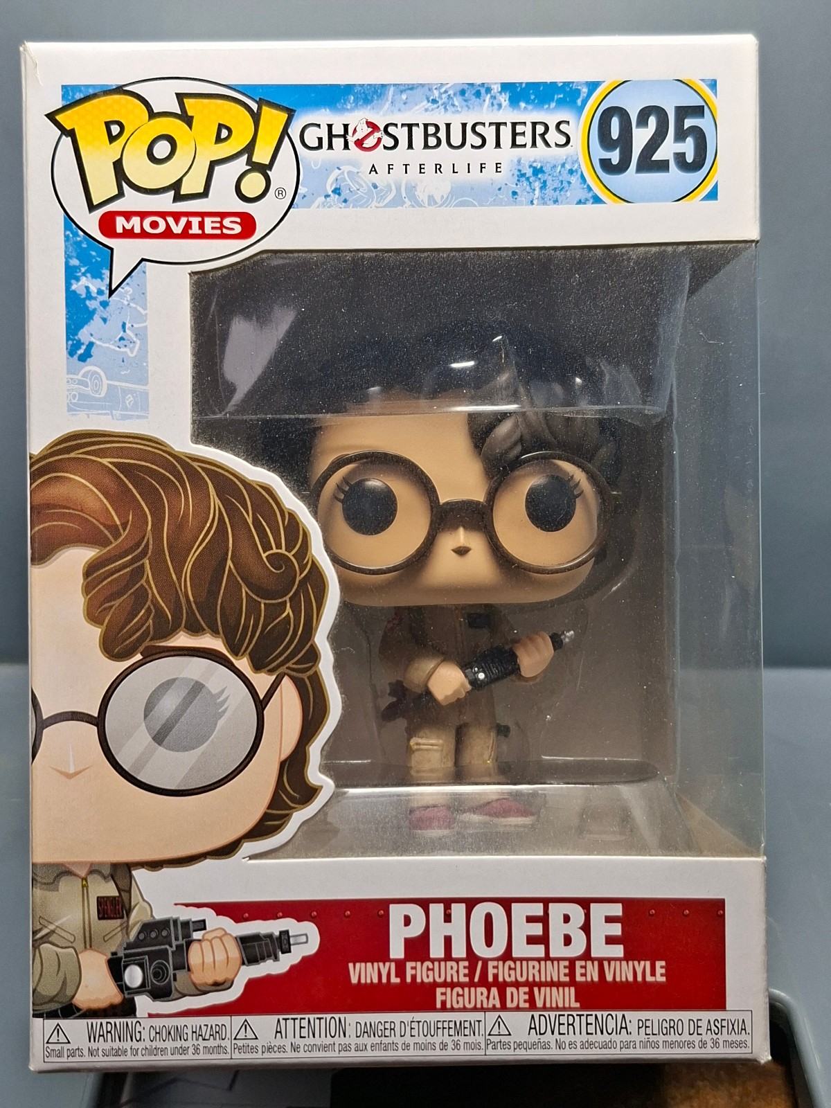 Funko Pop! GHOSTBUSTERS Afterlife #925 Phoebe scatola danneggiata (FU42)