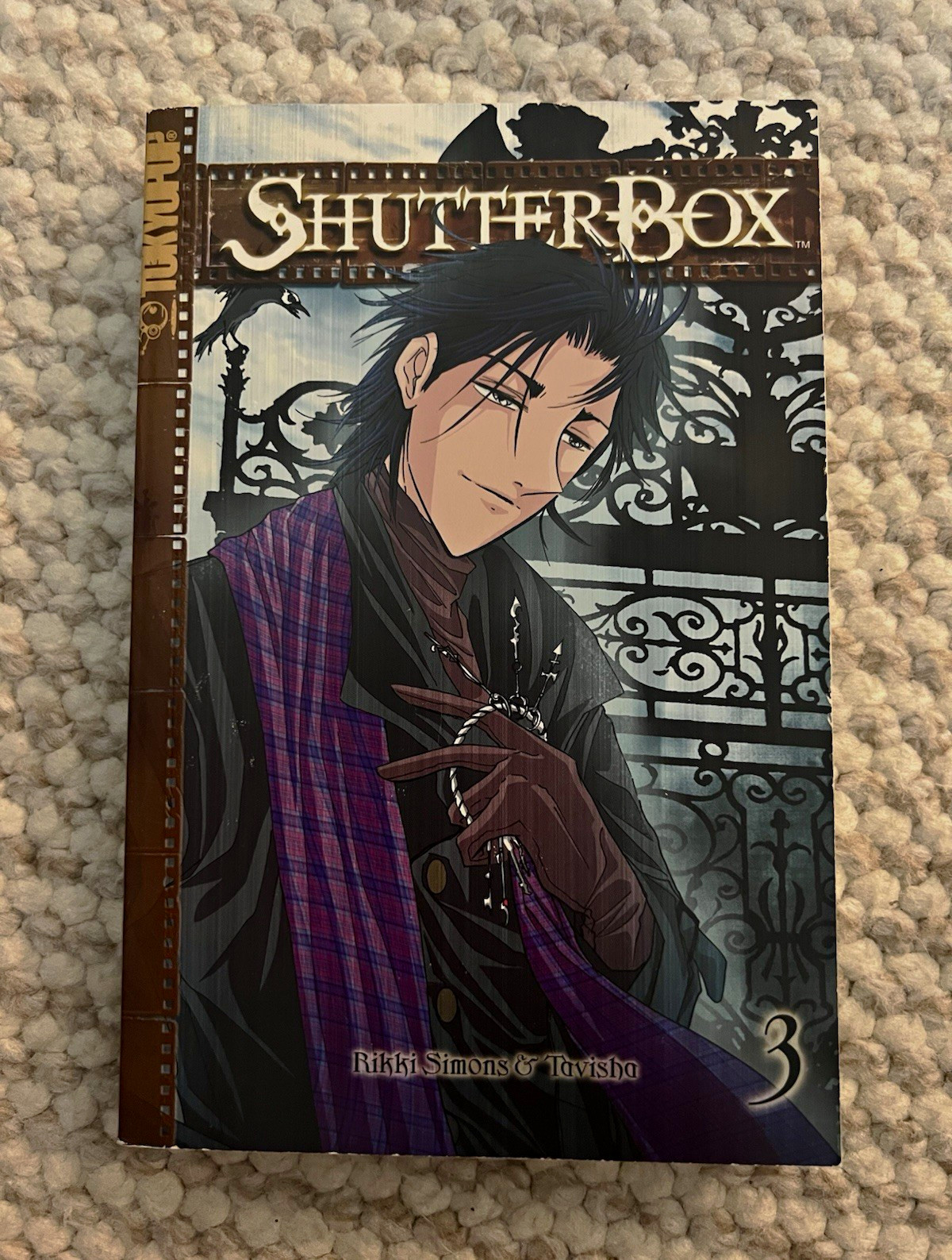 ShutterBox Libro 3 Entrate Esame Rikki Simons Tavisha Tokyopop 2005 Manga
