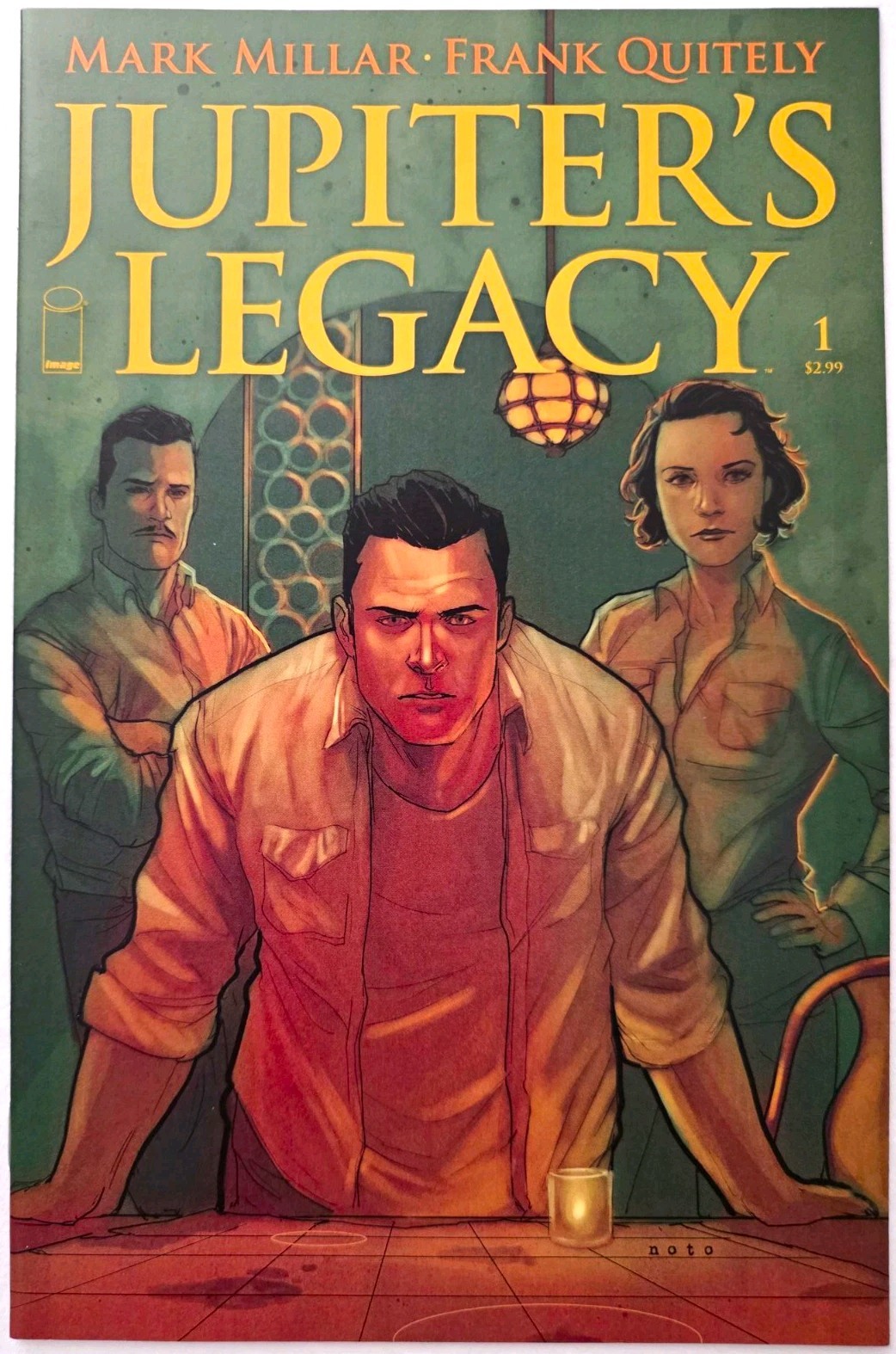 Jupiter's Legacy #1 (Image Comics 2013) Mark Millar Frank abbastanza