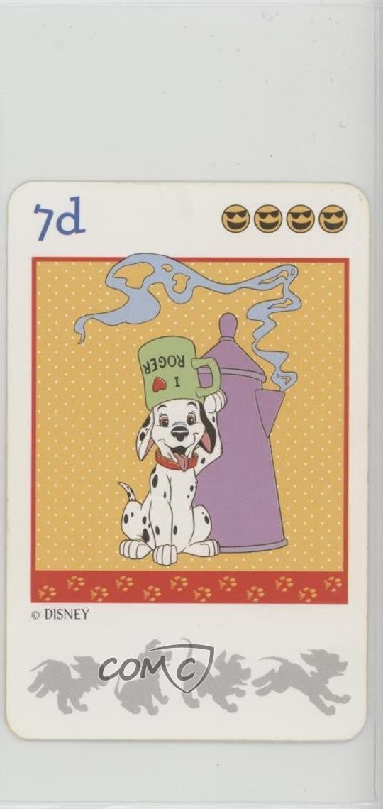 1999 Ravensburger 101 Dalmatians Quartets 101 Dalmatians #7D 11pj