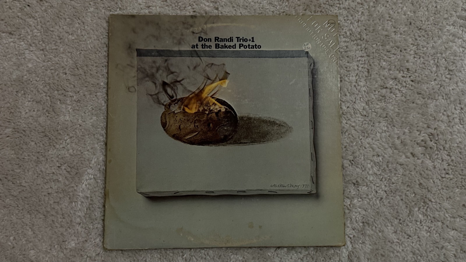 Don Randi Trio + 1 At the Baked Potato 1972 Poppy PYS-5701 US Jazz Vinyl LP