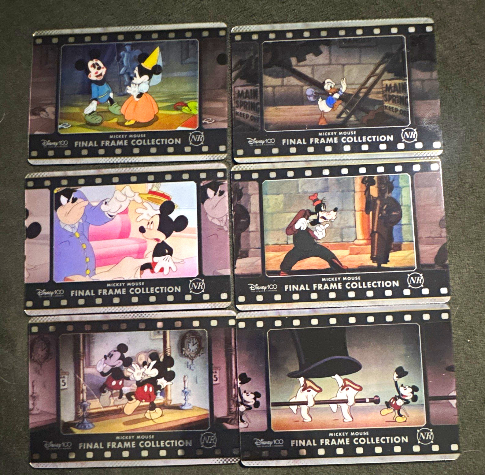 Kakaowow Disney Mickey Mouse Final Frame 2023 Trading Cards Lot of 6