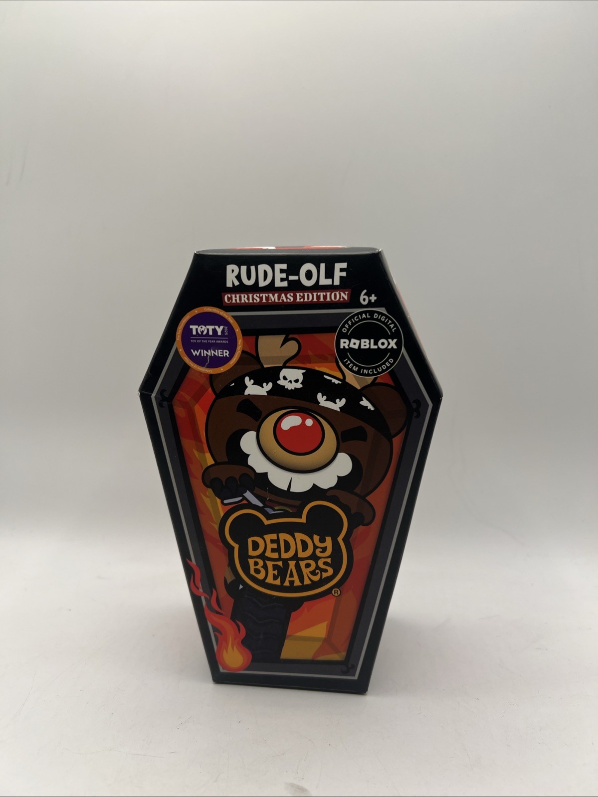 Peluche 2025 Natale Deddy Bears Rude-Olf 5" NUOVO sigillato