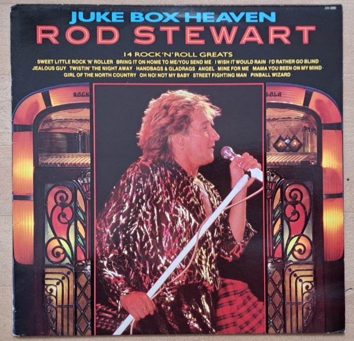 Rod Stewart - Juke Box Heaven - Vinyl LP UK Pickwick 1987 - Compilation - NM