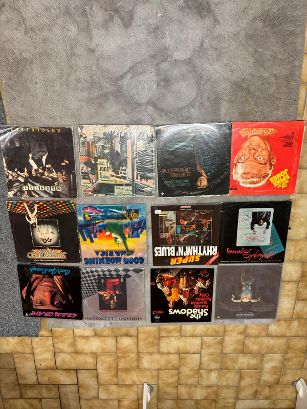Vinyles lots 12 albums