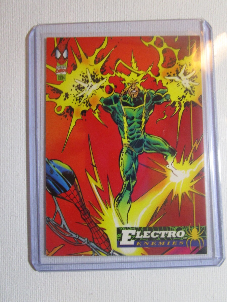 1994 Fleer Marvel Spider-Man Card - #69 Electro