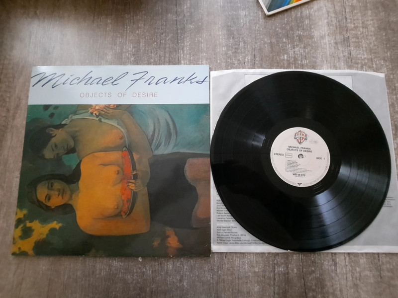 Michael Franks – Objects Of Desire,1982,lp,elpee