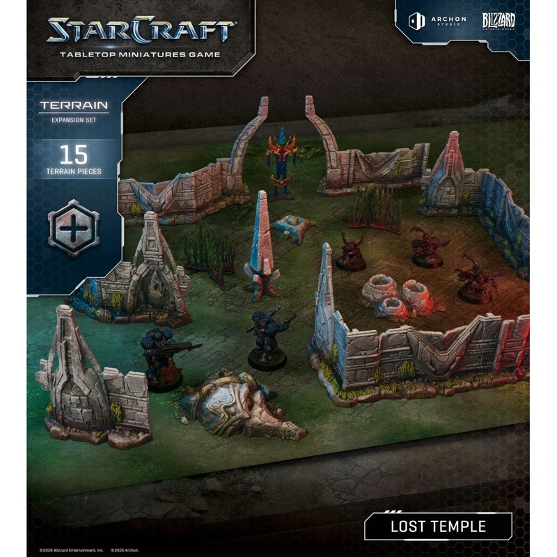 Temple décors StarCraft