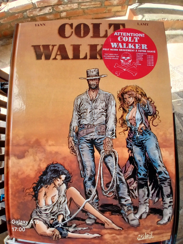 Bande dessinée colt walker