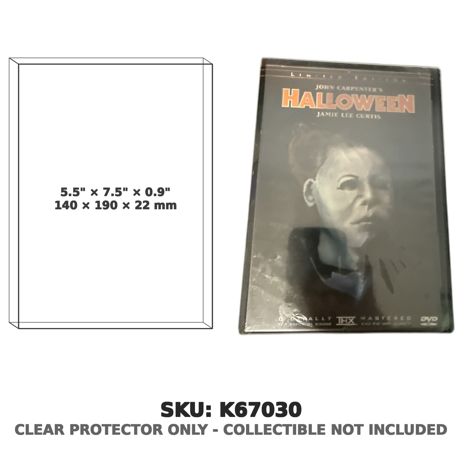 Protector For Halloween Limited Edition DVD with Television Version