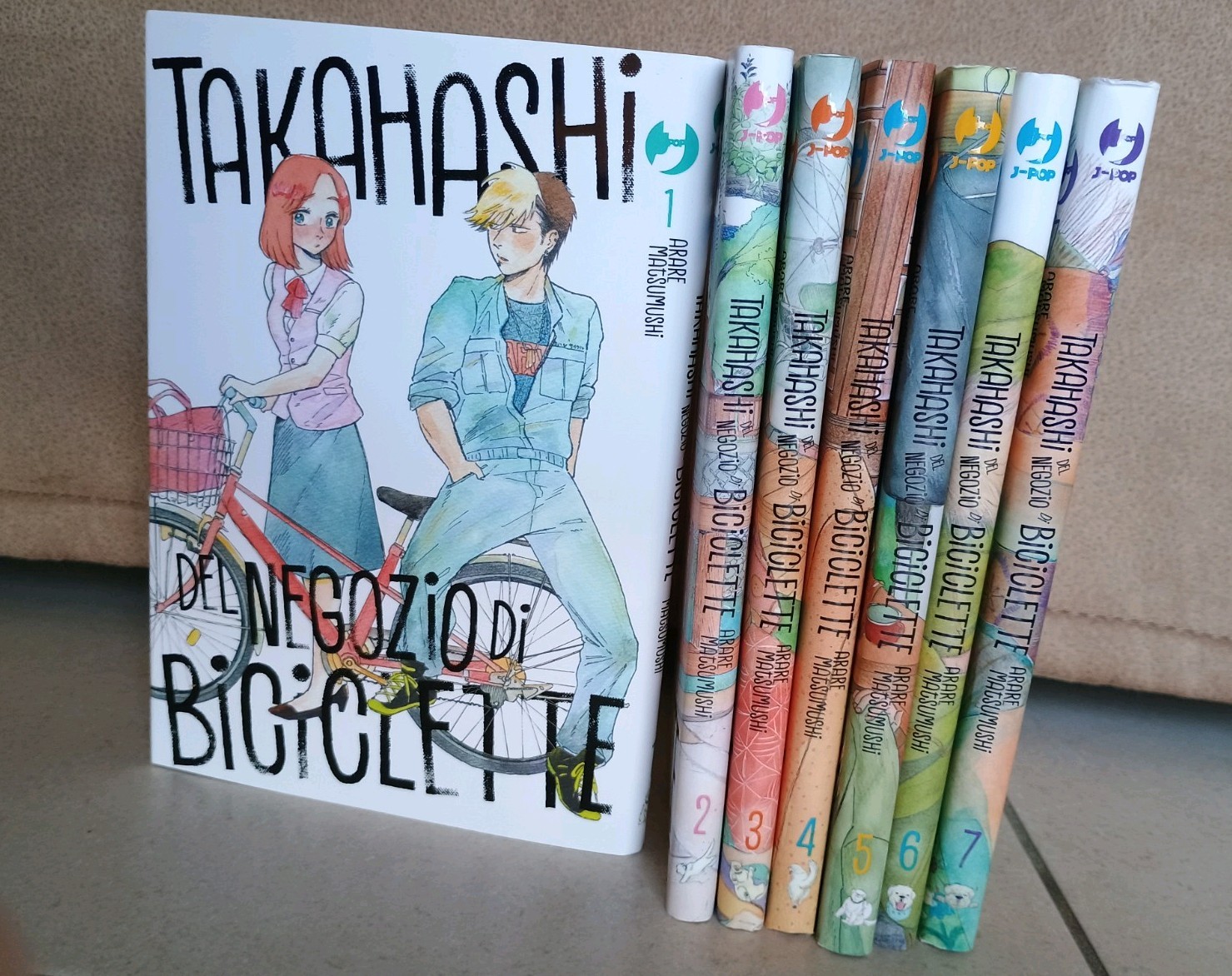 SCONTATO!! - Takahashi del negozio di biciclette - sequenza 1/7  JPOP manga