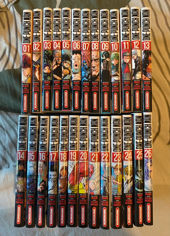 Mangas One punch man ( 4€ le manga)