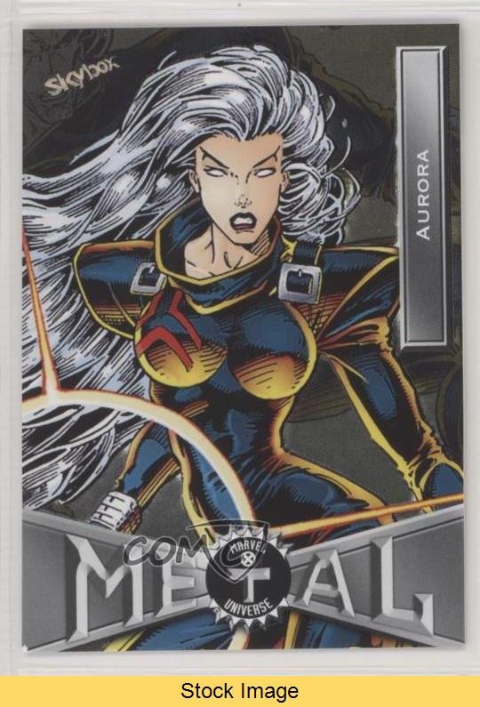 2020 Upper Deck Marvel X-Men Metal Universe Black Aurora #3 READ ob9