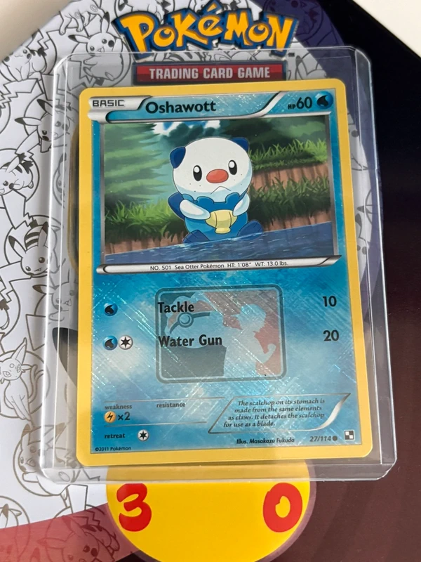 Oshawott 27/114 league promo