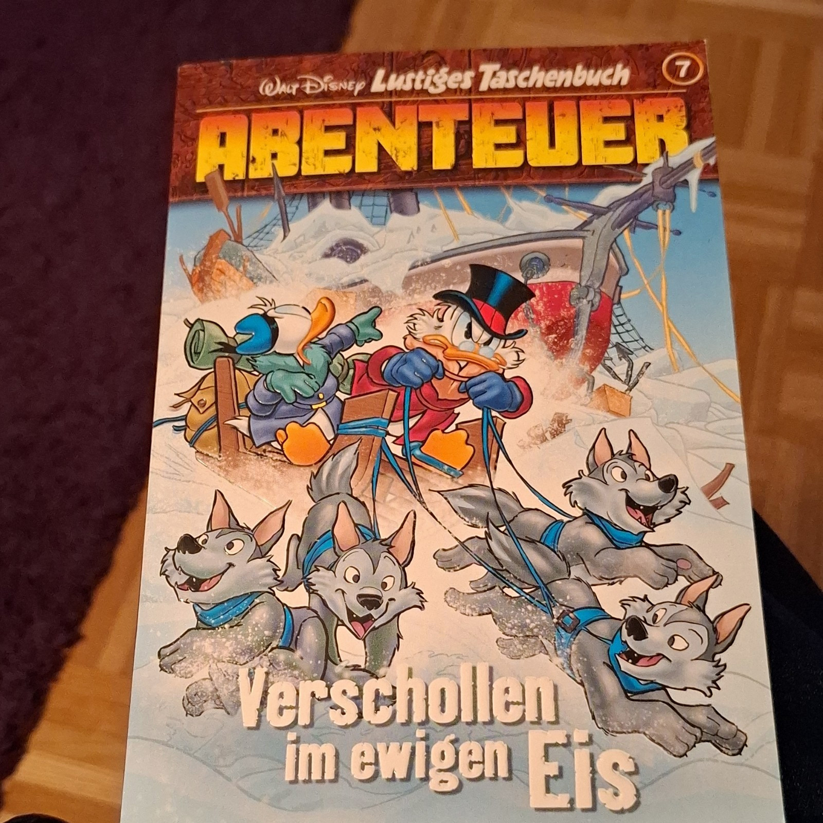 Walt Disney Divertente Libro tascabile Avventura Vol. 7 Scomparsi nel ghiaccio eterno